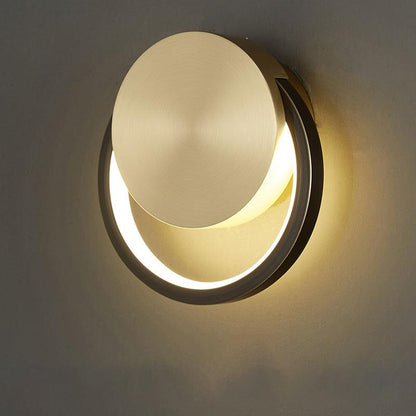 LED Wall Light | Brass & Silicone | Set of 2