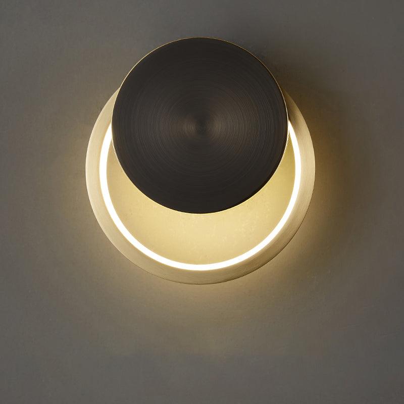 LED Wall Light | Brass & Silicone | Set of 2