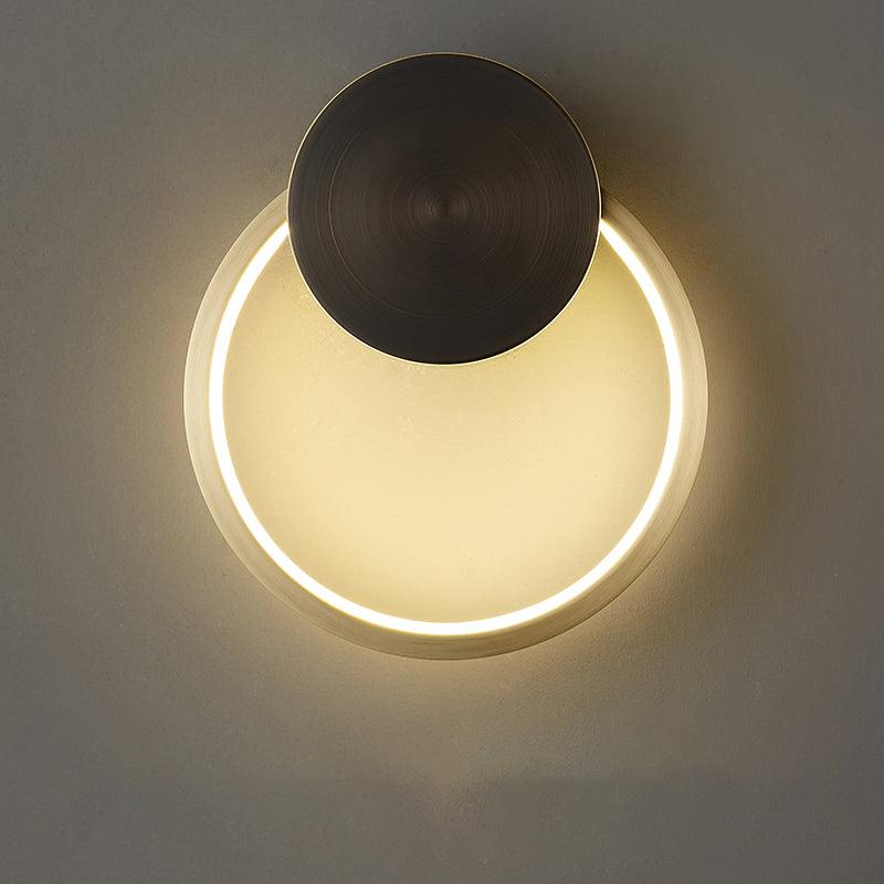 LED Wall Light | Brass & Silicone | Set of 2