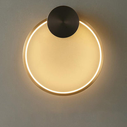 LED Wall Light | Brass & Silicone | Set of 2