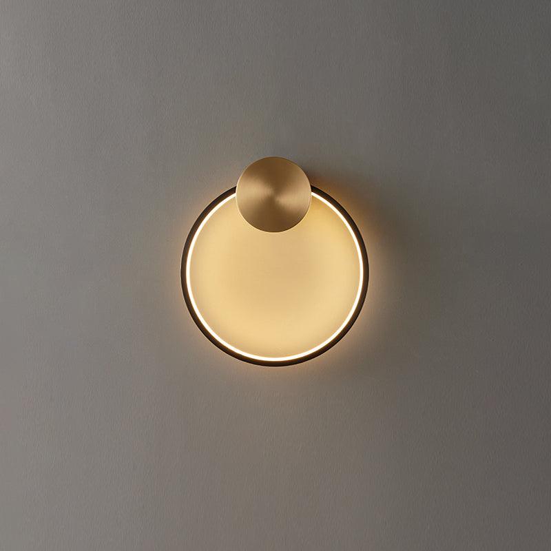 LED Wall Light | Brass & Silicone | Set of 2