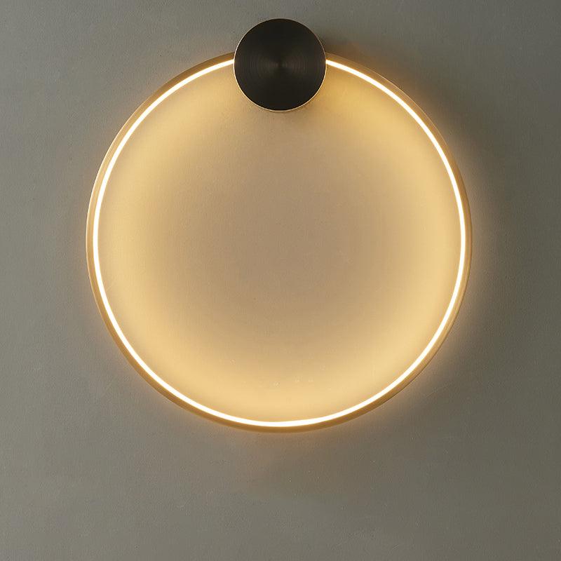LED Wall Light | Brass & Silicone | Set of 2