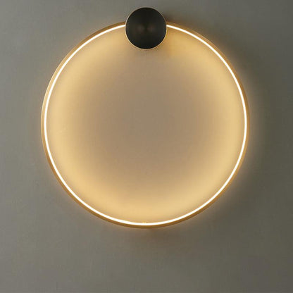 LED Wall Light | Brass & Silicone | Set of 2