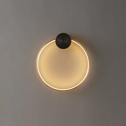 LED Wall Light | Brass & Silicone | Set of 2