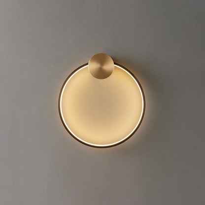 LED Wall Light | Brass & Silicone | Set of 2