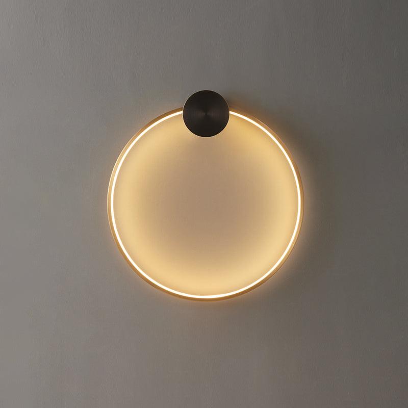 LED Wall Light | Brass & Silicone | Set of 2