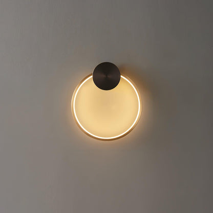 LED Wall Light | Brass & Silicone | Set of 2