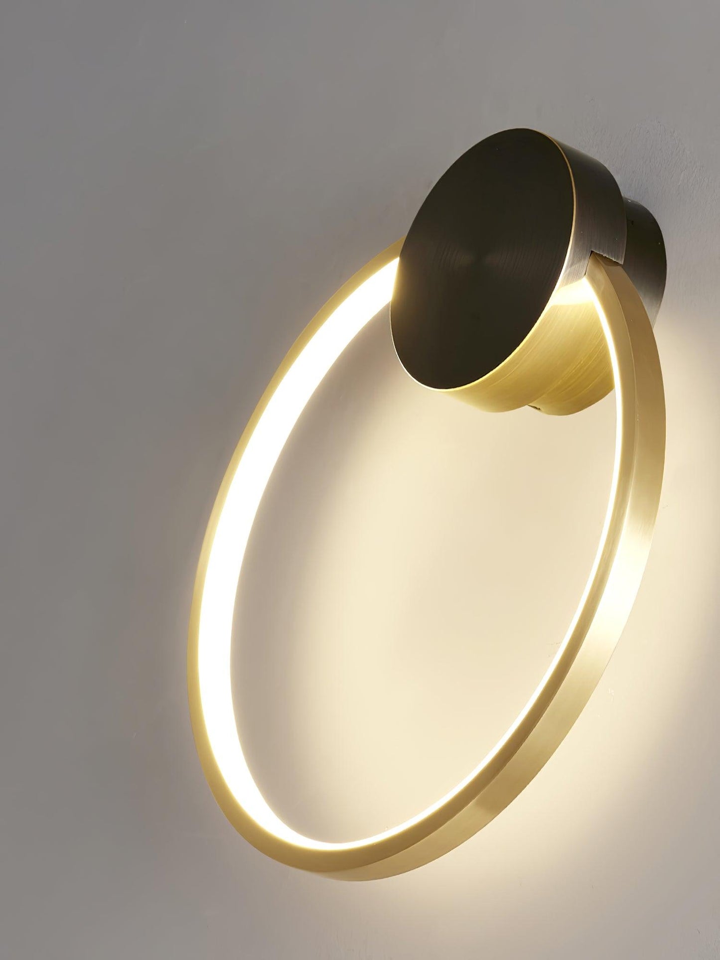 LED Wall Light | Brass & Silicone | Set of 2