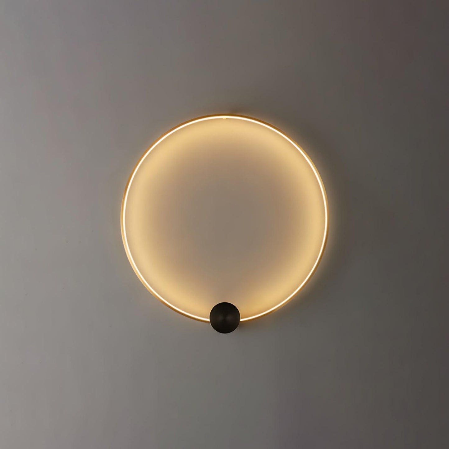 LED Wall Light | Brass & Silicone | Set of 2