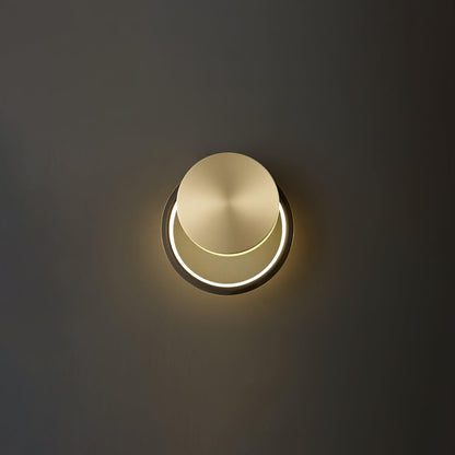 LED Wall Light | Brass & Silicone | Set of 2