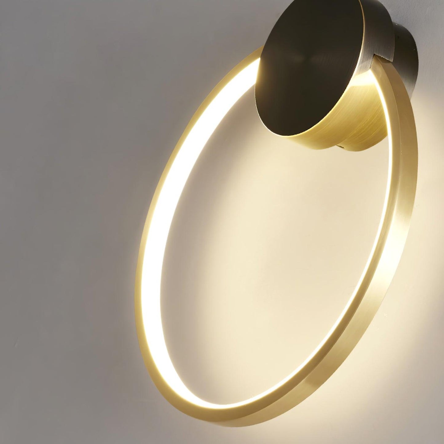 LED Wall Light | Brass & Silicone | Set of 2