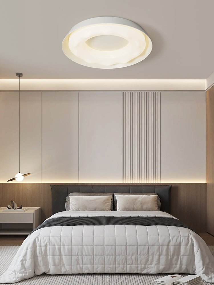 Ripple Aura Ceiling Light | Metal & PE | 46cm Diameter