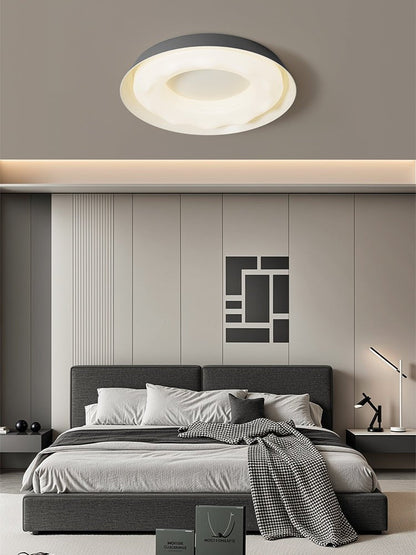 Ripple Aura Ceiling Light | Metal & PE | 46cm Diameter