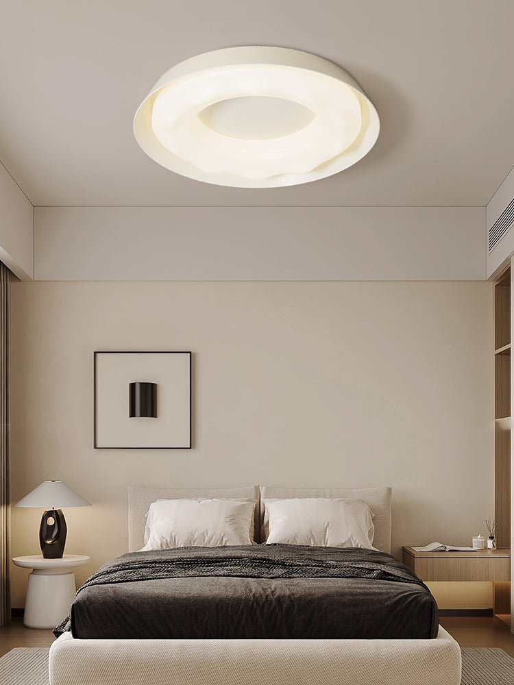 Ripple Aura Ceiling Light | Metal & PE | 46cm Diameter