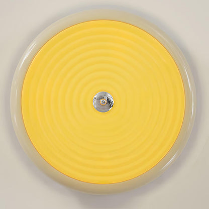 Ripple Cream Ceiling Lamp | Glass Shade | Multiple Sizes