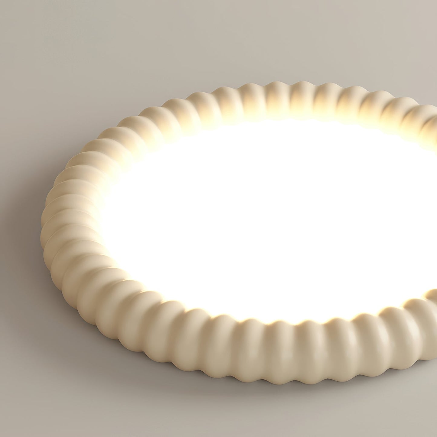 Ripple Halo Ceiling Light | Metal & Acrylic | 50cm Diameter