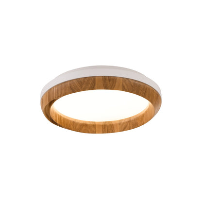 Ripple Wood Ceiling Light | Natural Wood & Acrylic | Multiple Sizes Available