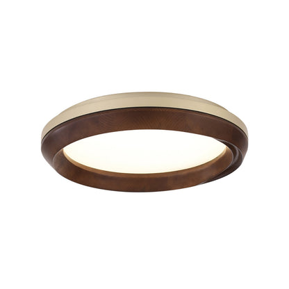 Ripple Wood Ceiling Light | Natural Wood & Acrylic | Multiple Sizes Available
