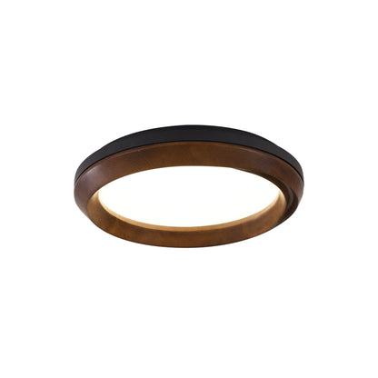 Ripple Wood Ceiling Light | Natural Wood & Acrylic | Multiple Sizes Available