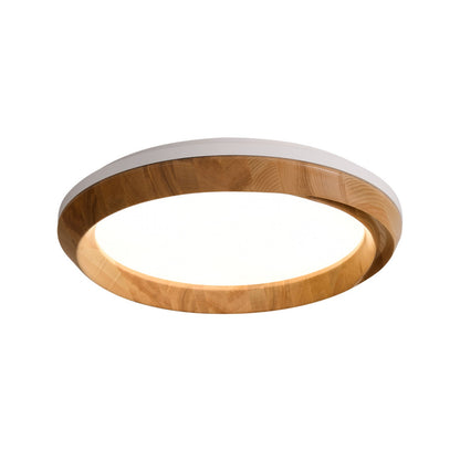 Ripple Wood Ceiling Light | Natural Wood & Acrylic | Multiple Sizes Available