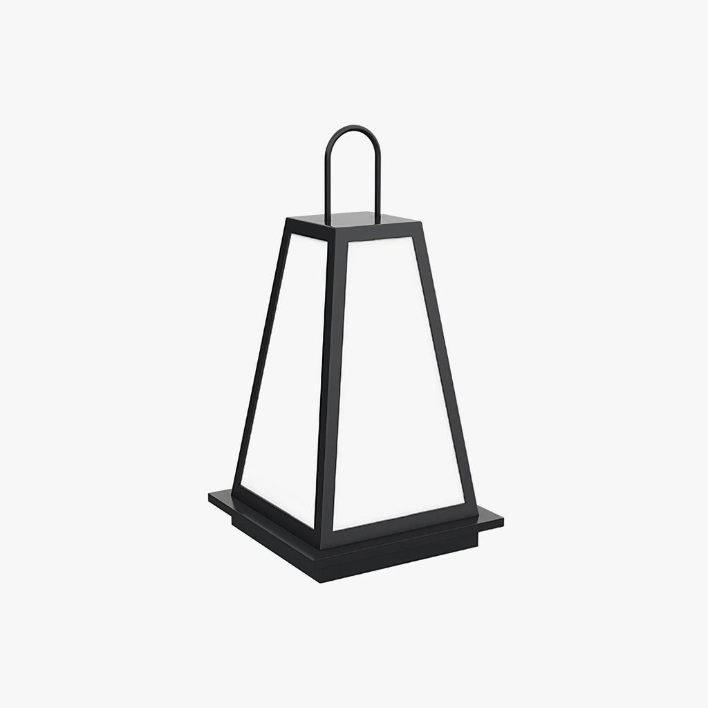 Outdoor Lantern | Stainless Steel & Acrylic | Black & White