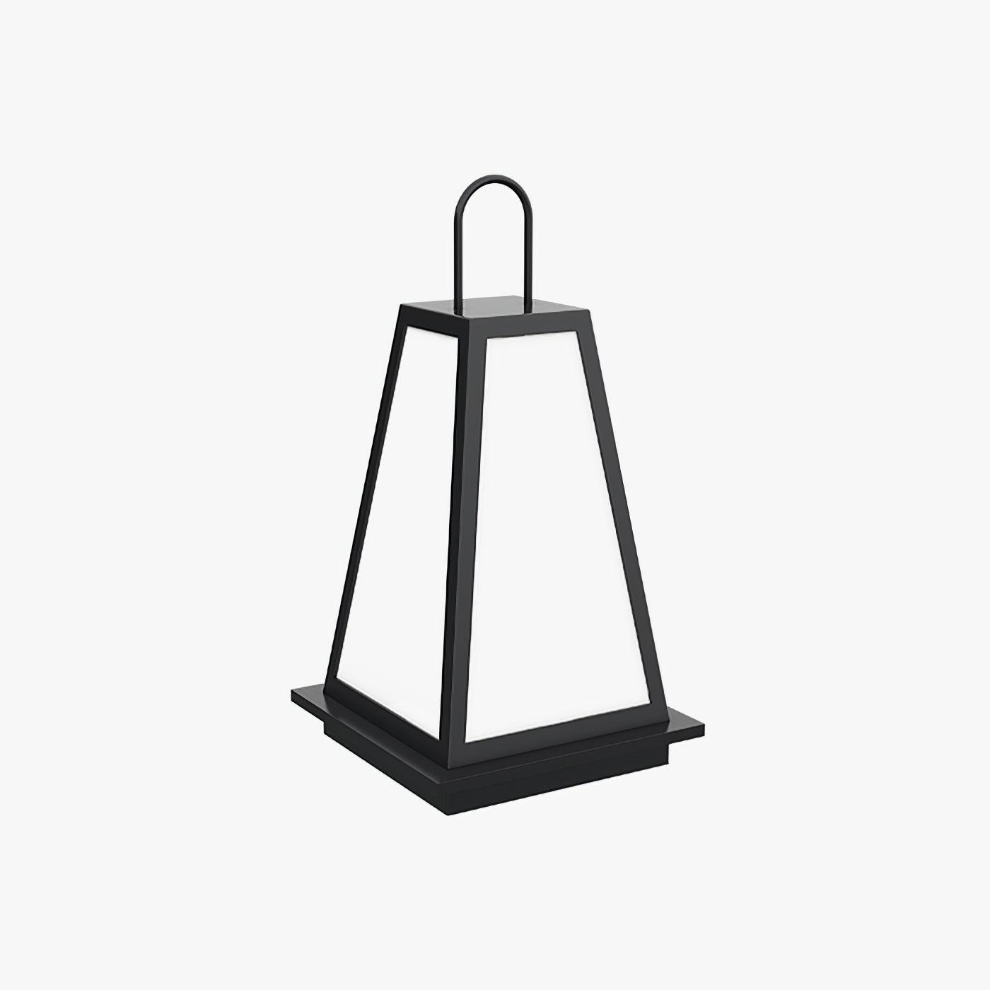 Outdoor Lantern | Stainless Steel & Acrylic | Black & White