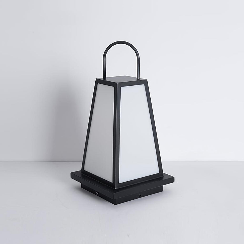 Outdoor Lantern | Stainless Steel & Acrylic | Black & White