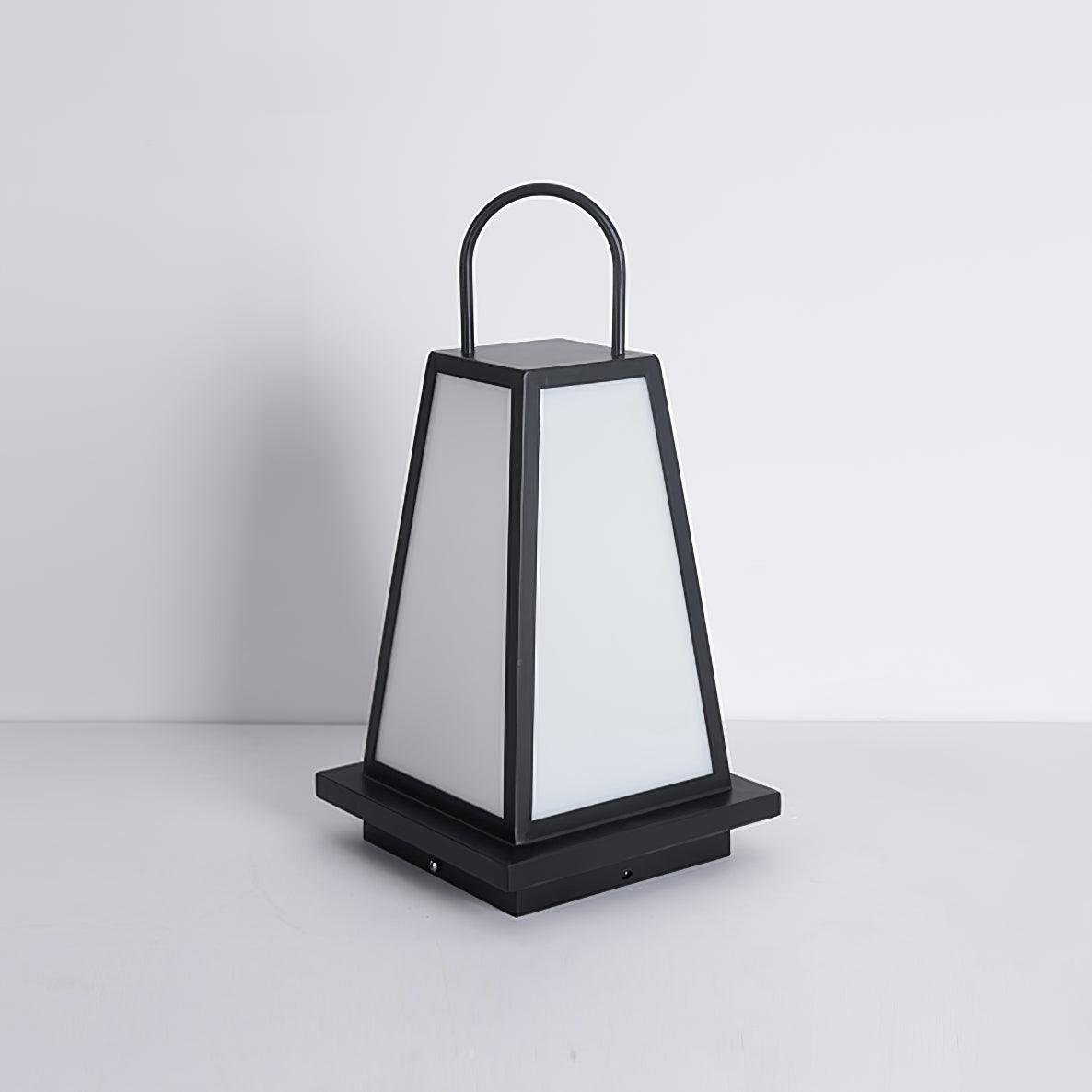 Outdoor Lantern | Stainless Steel & Acrylic | Black & White