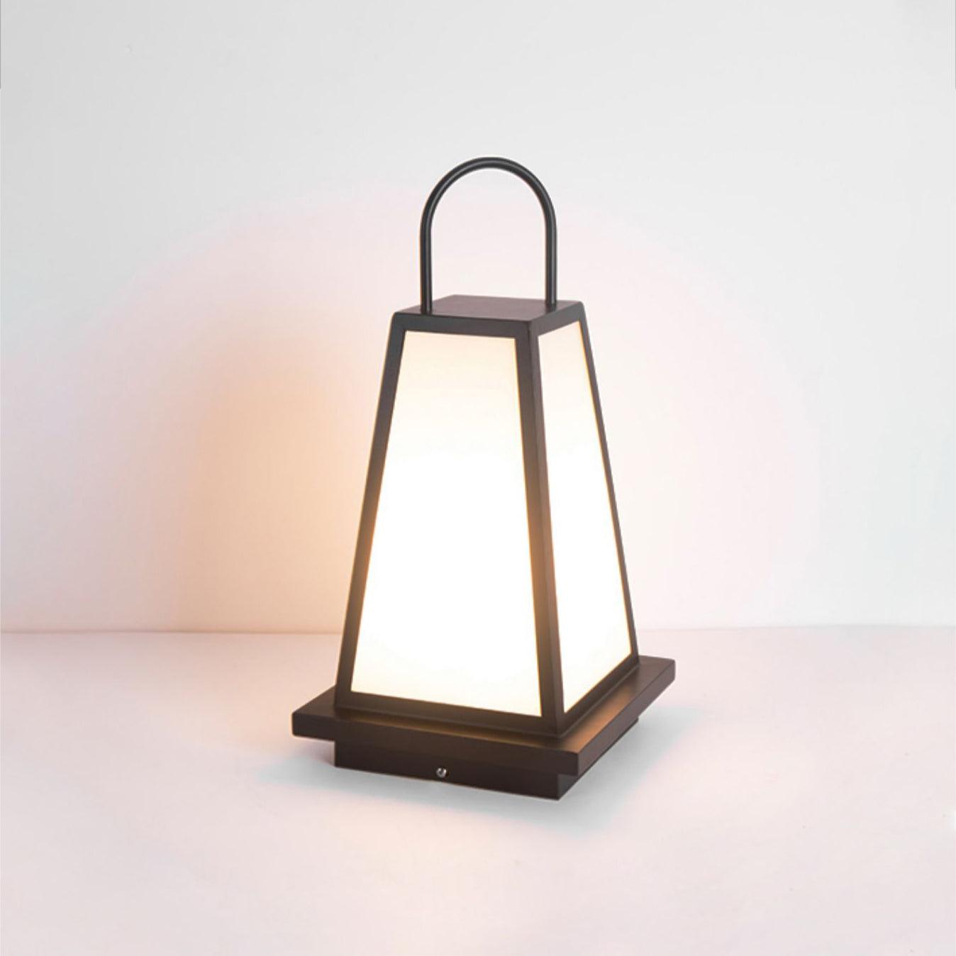 Outdoor Lantern | Stainless Steel & Acrylic | Black & White
