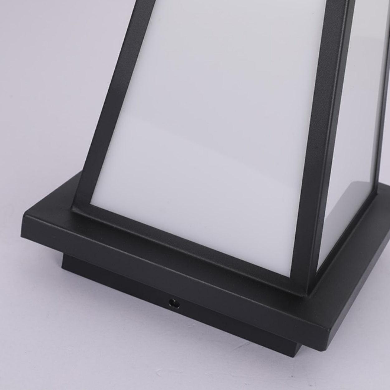 Outdoor Lantern | Stainless Steel & Acrylic | Black & White