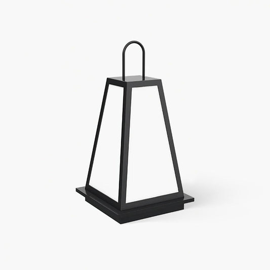 Outdoor Lantern | Stainless Steel & Acrylic | Black & White