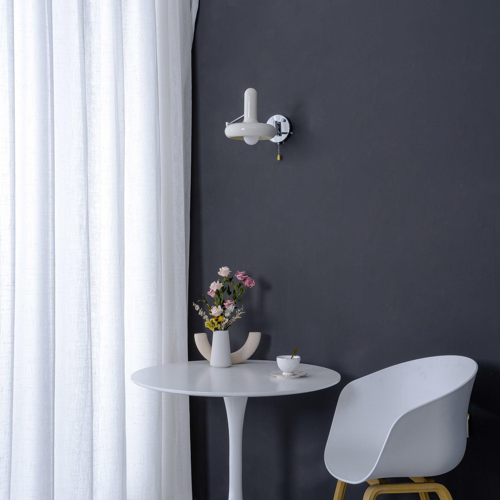 Rocker Wall Light | Cream Finish | Set of 2