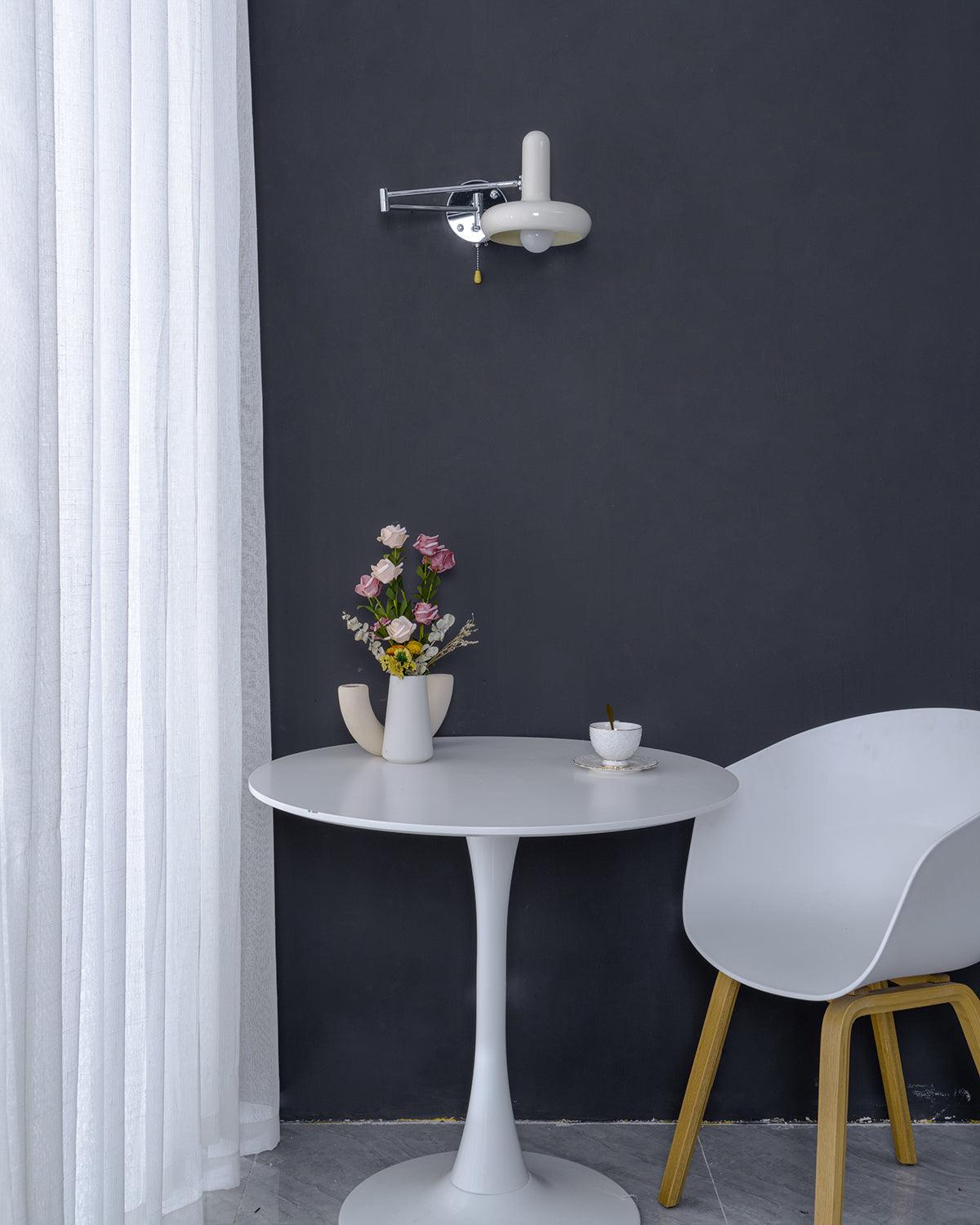 Rocker Wall Light | Cream Finish | Set of 2
