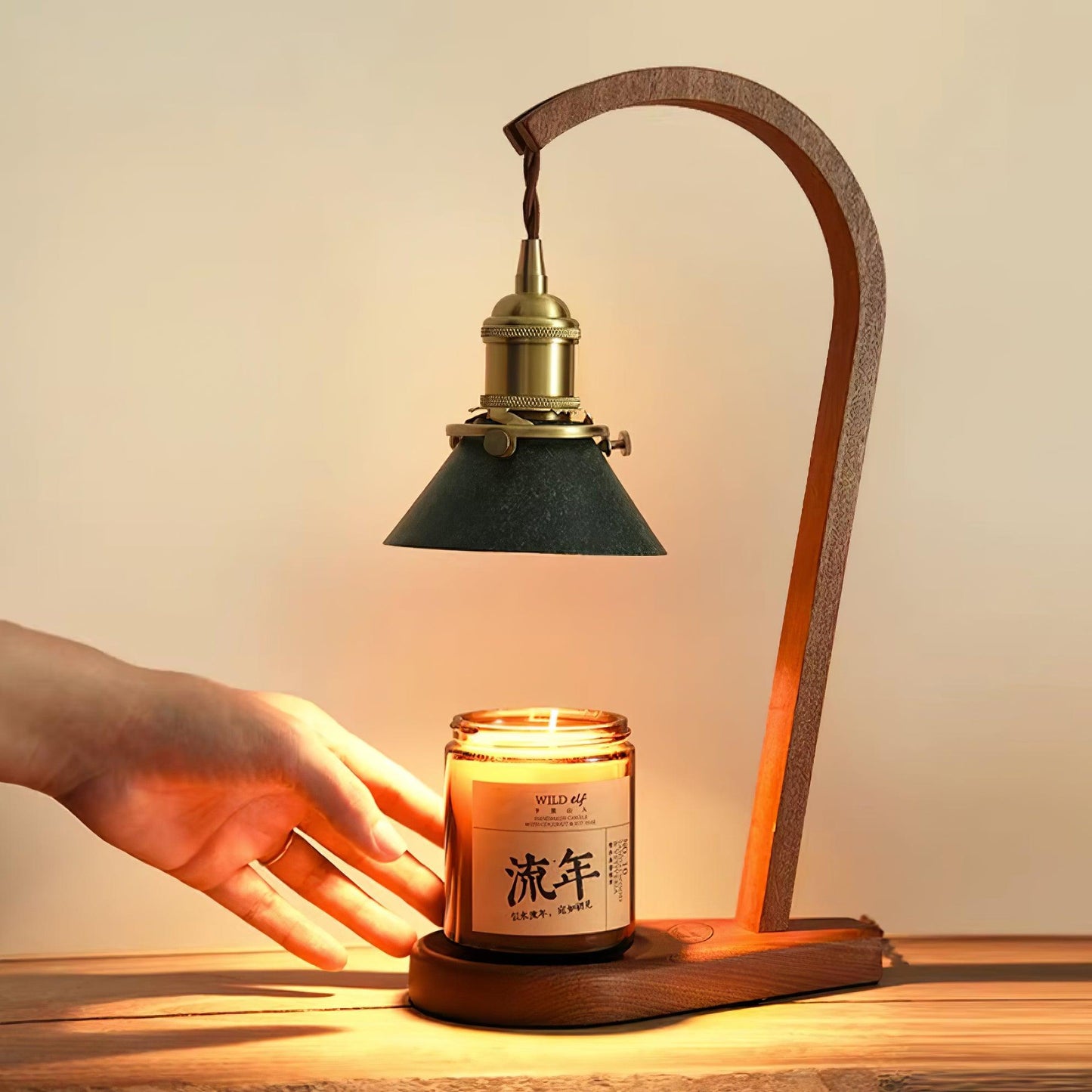 Romi Table Lamp | Handmade Alabaster & Brass | Gold and White