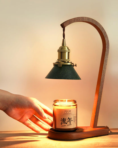 Romi Table Lamp | Handmade Alabaster & Brass | Gold and White