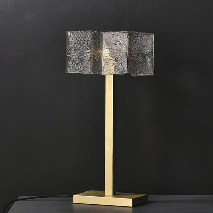 Roosevelt Table Lamp | Brass & Glass | Gold Finish