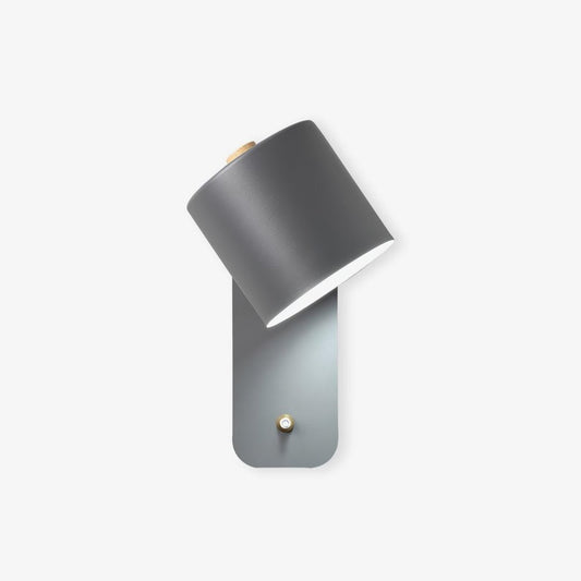 Rotatable Cylinder Wall Lamp | Metal | Macaron Colors