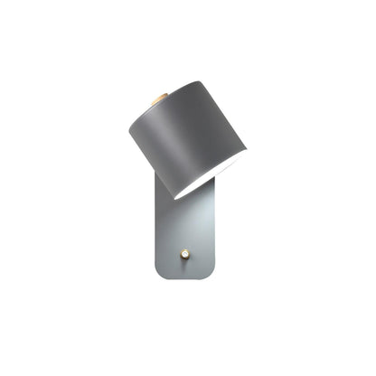 Rotatable Cylinder Wall Lamp | Metal | Macaron Colors