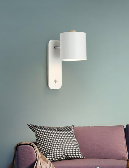 Rotatable Wall Lamp | Metal | Macaron Colors