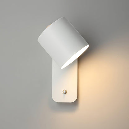 Rotatable Cylinder Wall Lamp | Metal | Macaron Colors