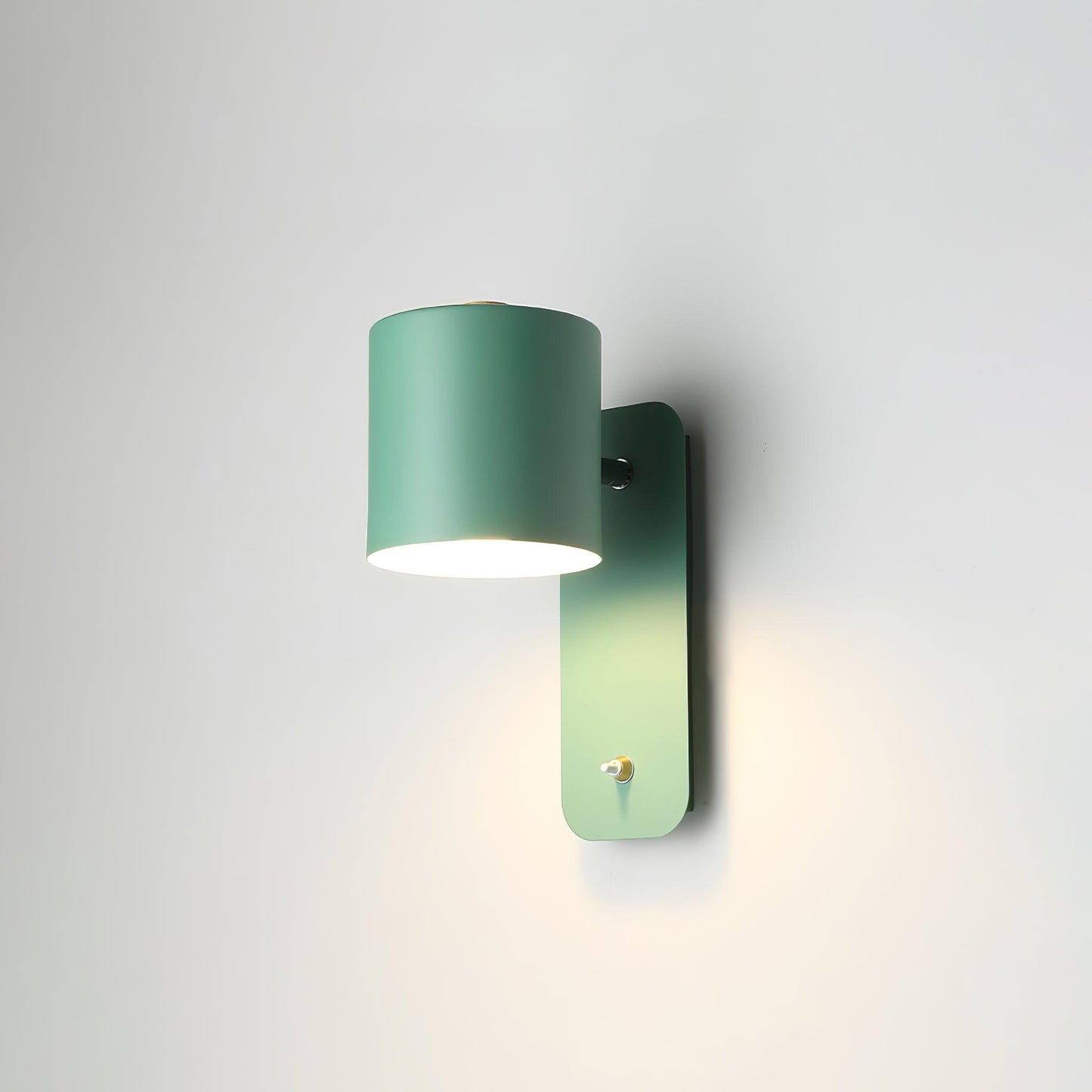 Rotatable Cylinder Wall Lamp | Metal | Macaron Colors