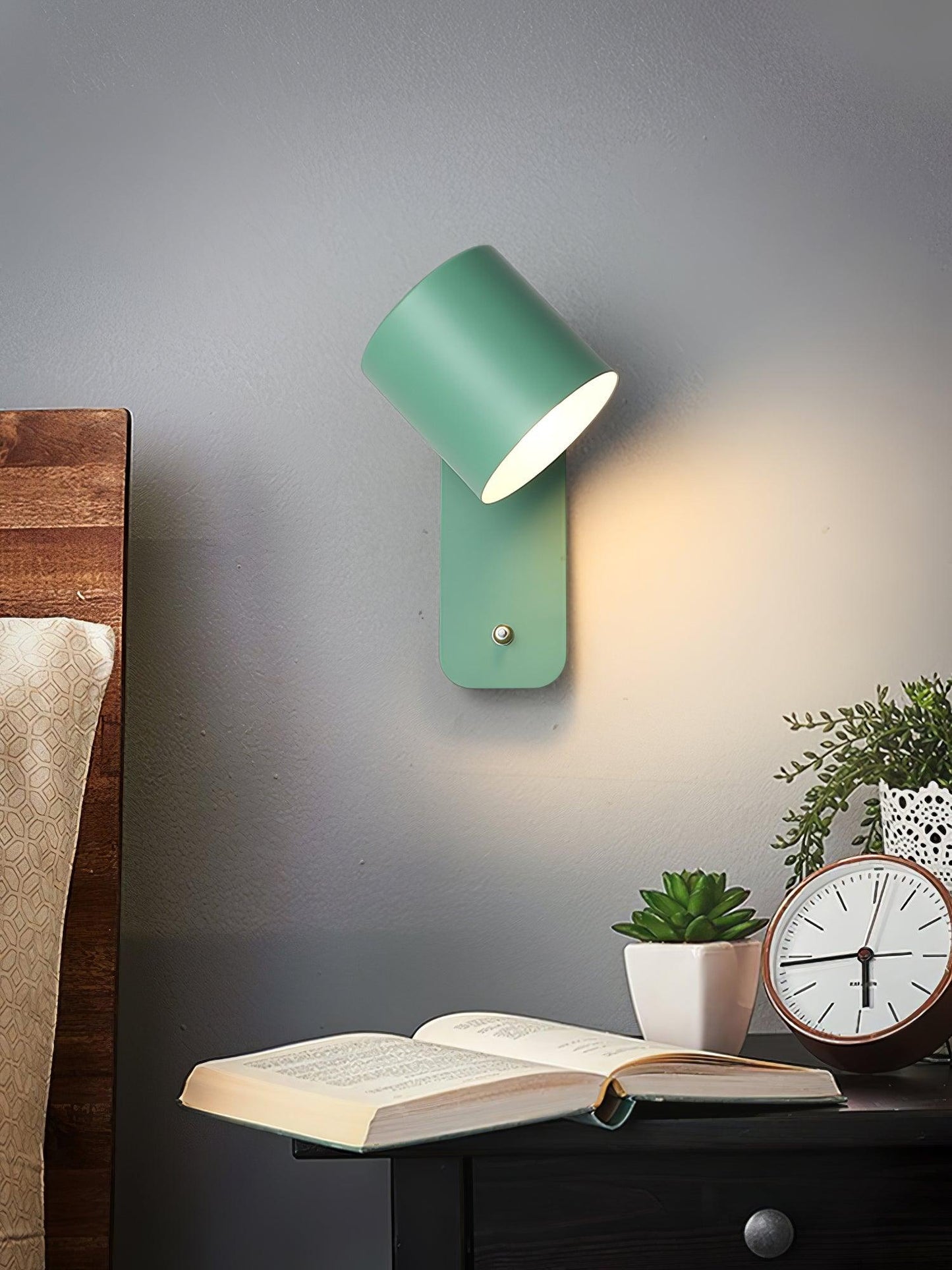 Rotatable Wall Lamp | Metal | Macaron Colors