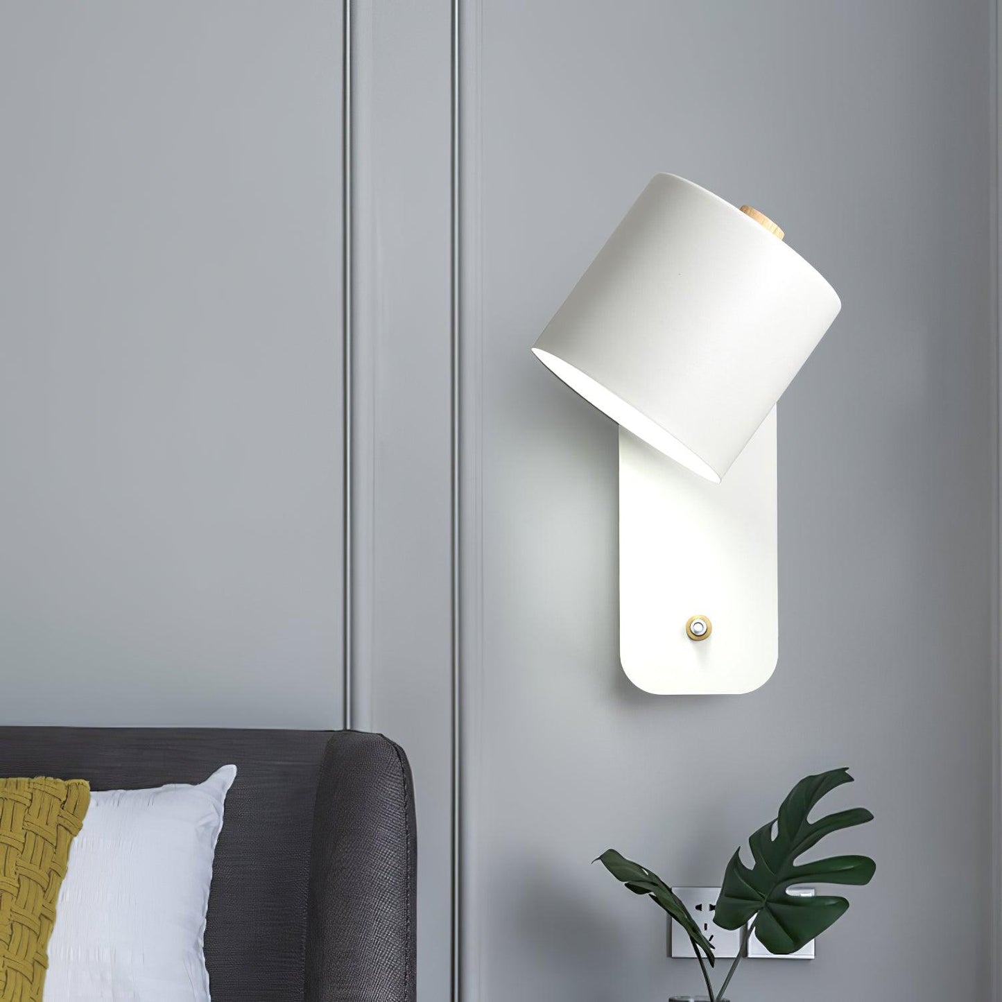 Rotatable Wall Lamp | Metal | Macaron Colors