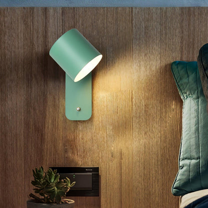 Rotatable Wall Lamp | Metal | Macaron Colors