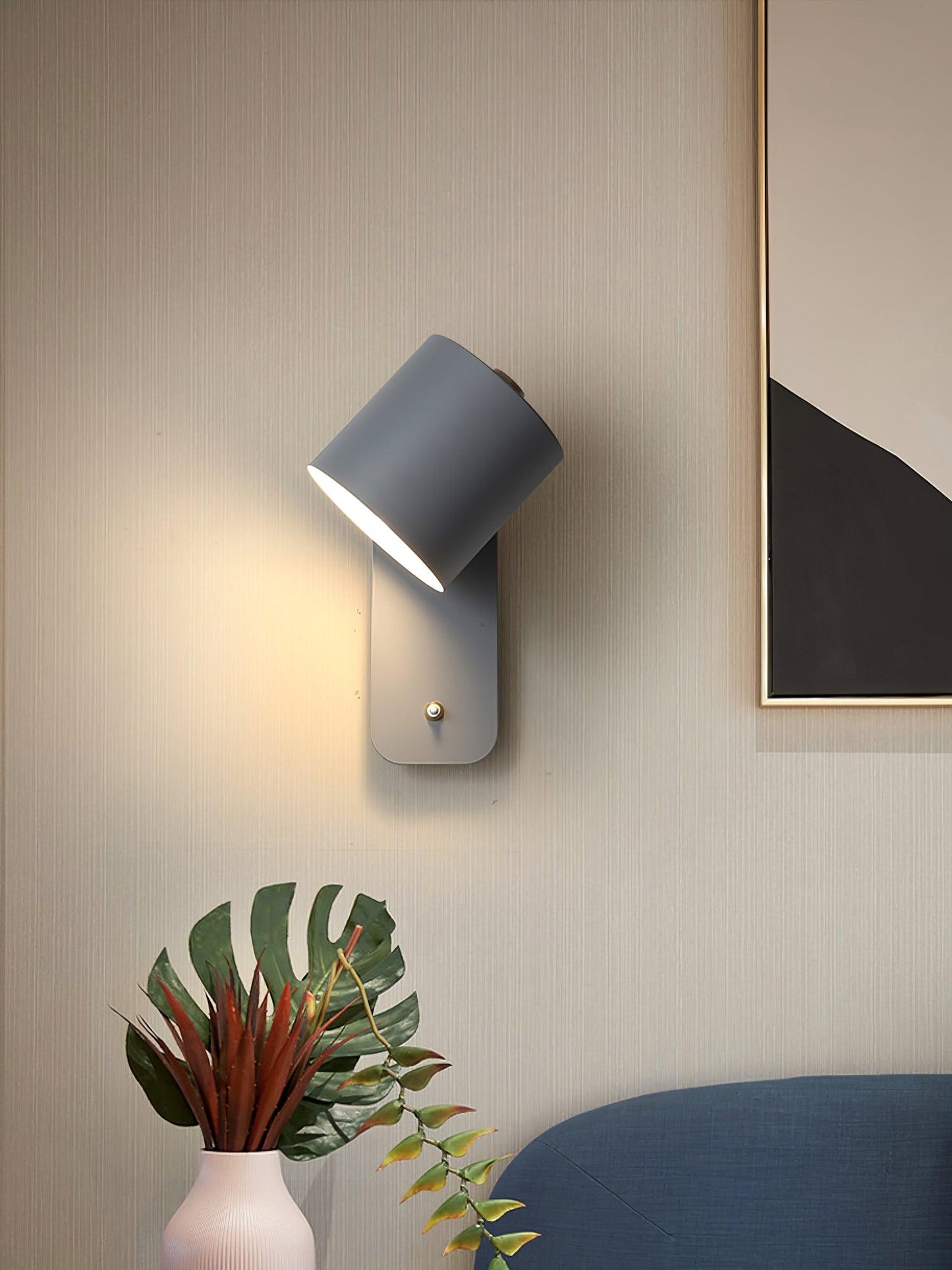 Rotatable Wall Lamp | Metal | Macaron Colors