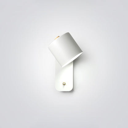 Rotatable Cylinder Wall Lamp | Metal | Macaron Colors