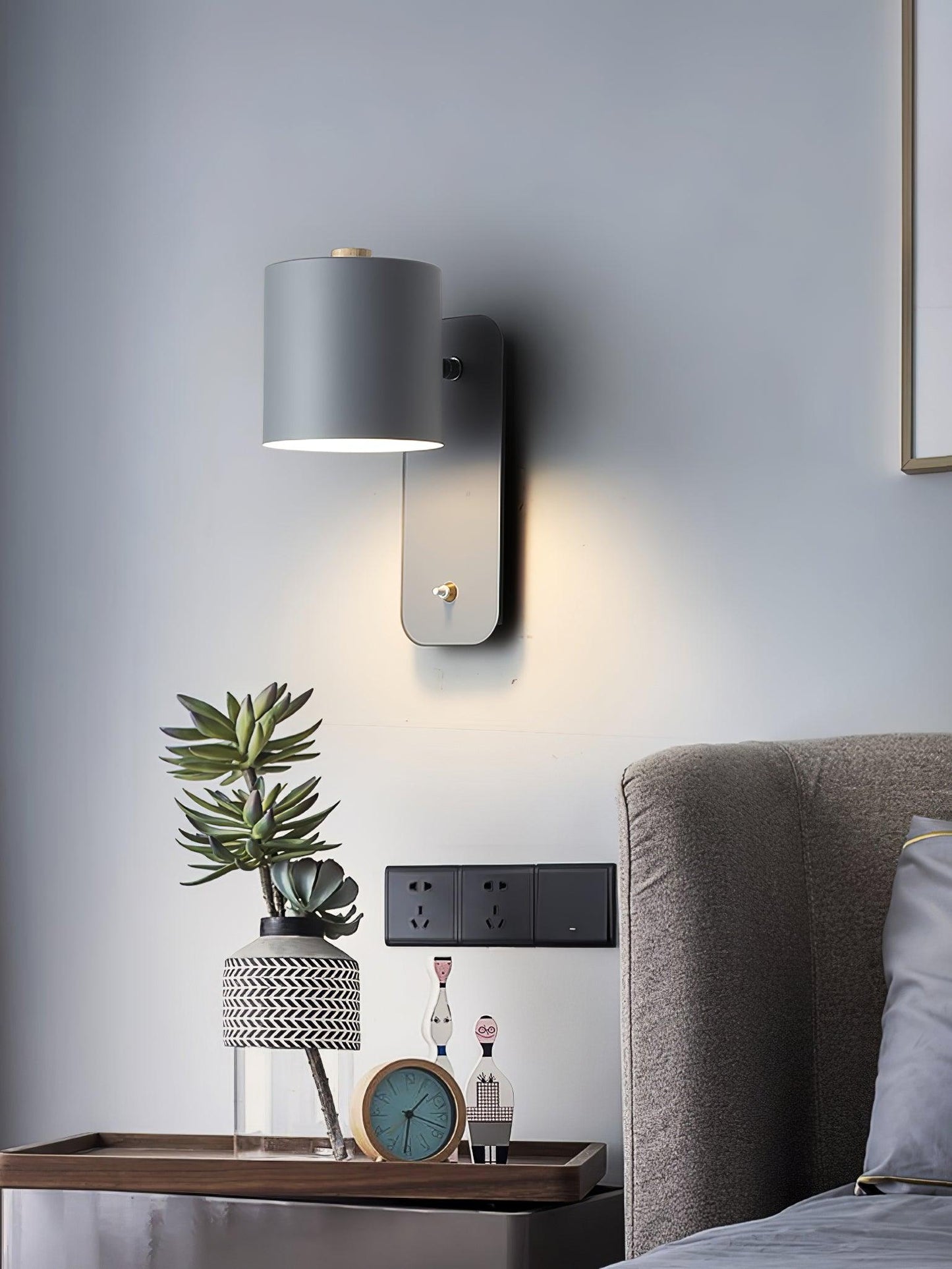 Rotatable Wall Lamp | Metal | Macaron Colors