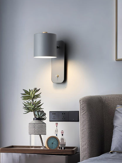 Rotatable Wall Lamp | Metal | Macaron Colors