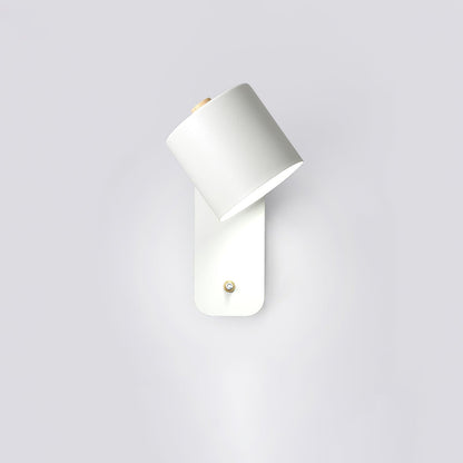 Rotatable Cylinder Wall Lamp | Metal | Macaron Colors