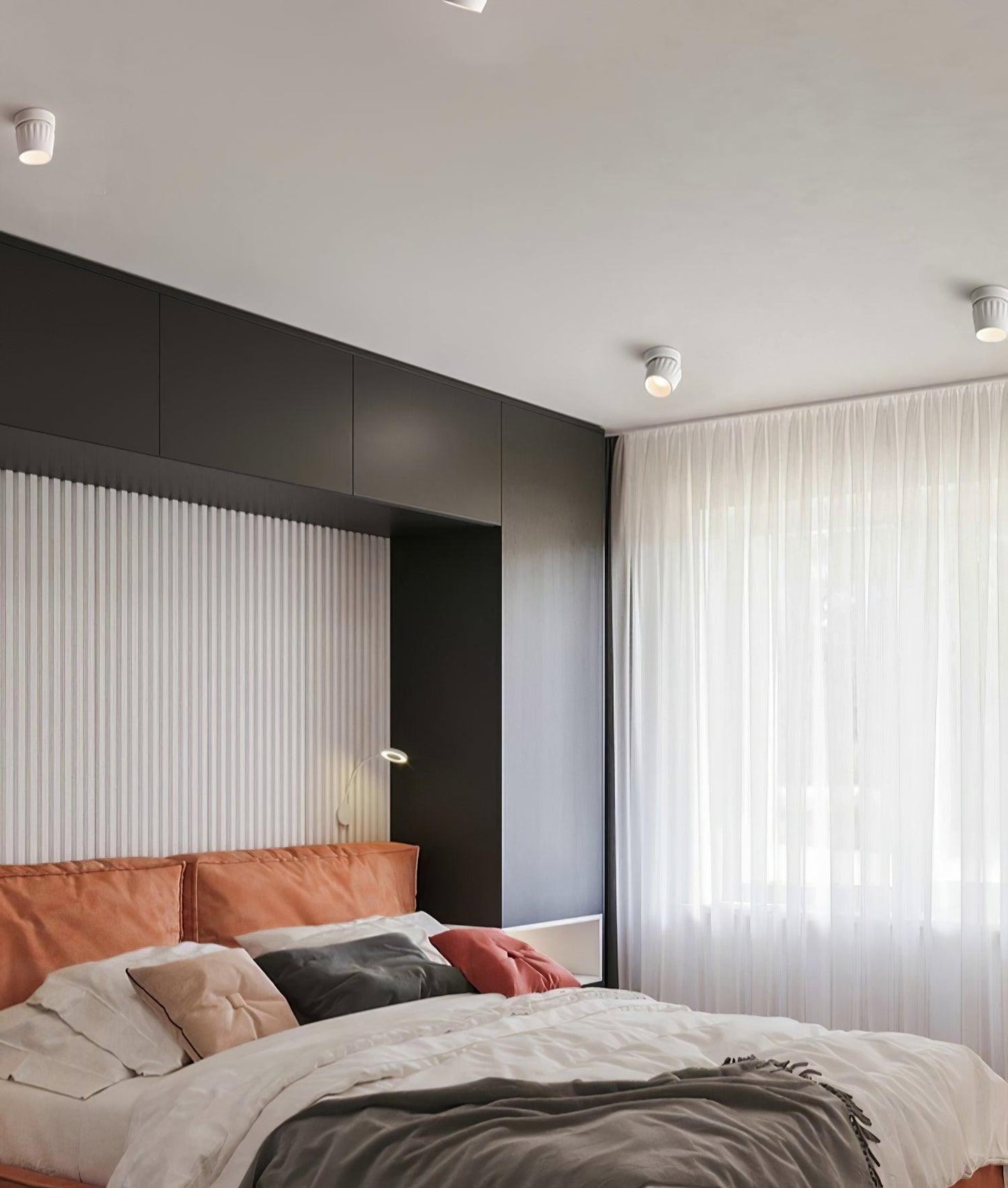 Ceiling Spotlight | Rotatable Aluminum & Metal | Set of 5